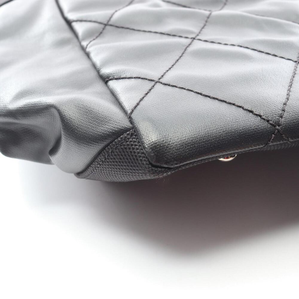 CHANEL Black Leather Tote Bag - Picture 9 of 15